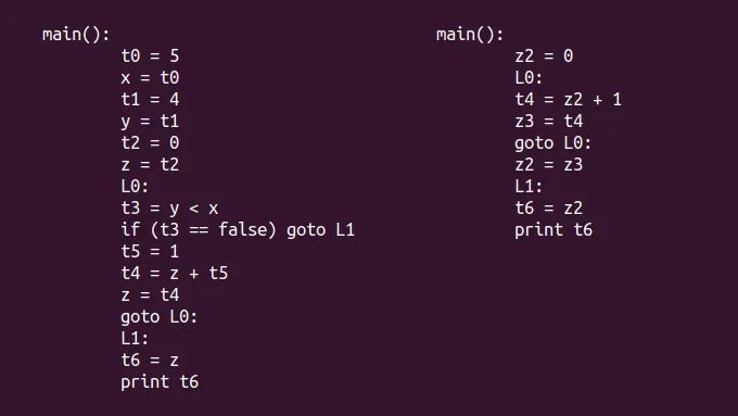 WACC Compiler